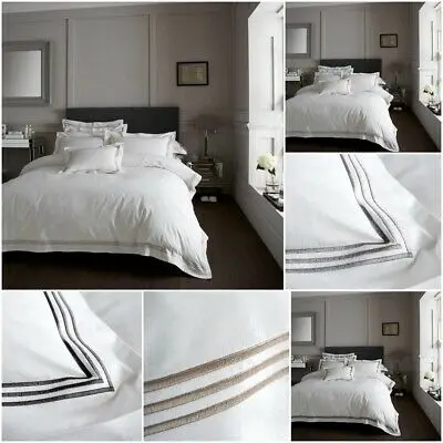  Оксфордские постельные принадлежности простыни из 100% хлопка с роскошной вышивкой