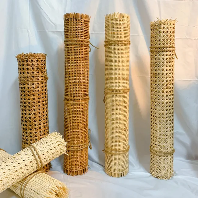 Шестигранное плетение из натурального ротанга тростник высококачественного материал для интерьера стульев «сделай сам»