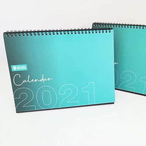 
 Малайзия, высокое качество, пользовательская печать, настольный календарь/настольный календарь с проволокой 2022 / 2023  