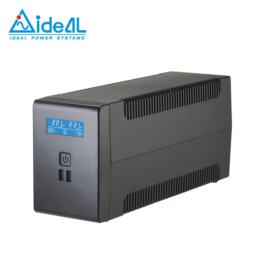 600va home inverter ups with LCD display, USB charging