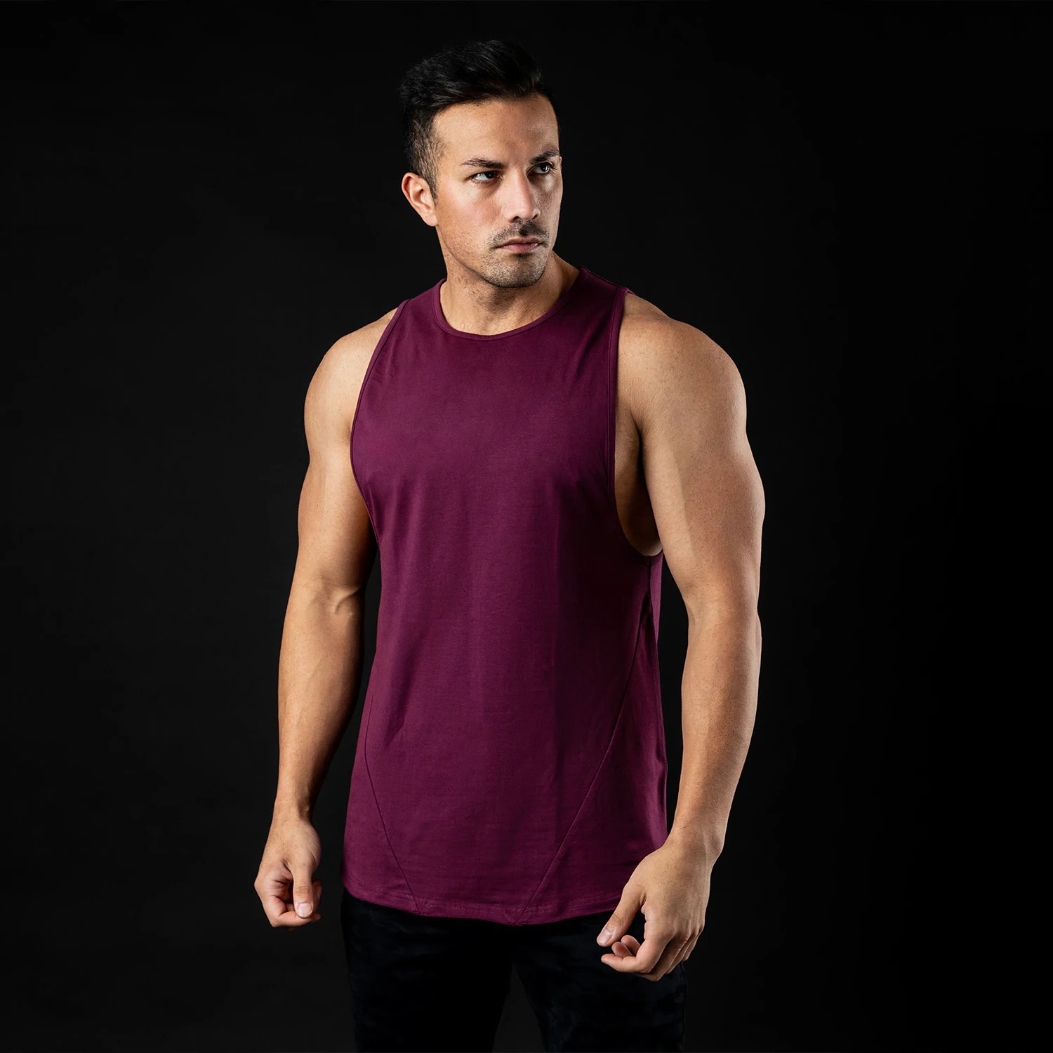 
 Летняя новая индивидуальная тренировочная жилетка для тренажерного зала, бодибилдинг, Облегающая майка, высокоэластичная Мужская одежда для фитнеса, футболка без рукавов  