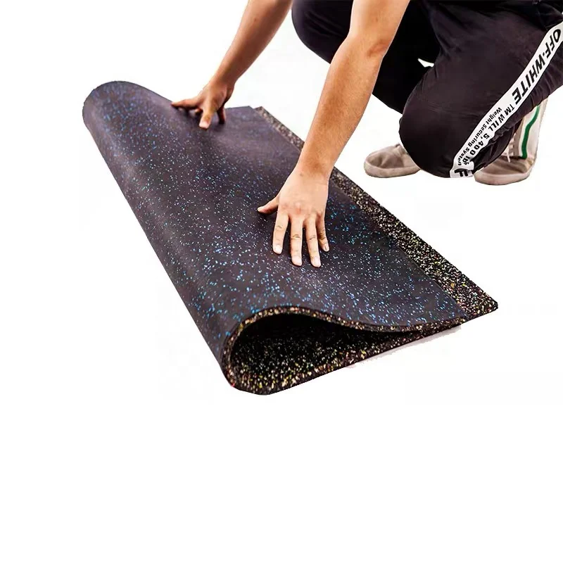 Горячая Распродажа, коврики для тренажерного зала высокой плотности, прочный резиновый пол
