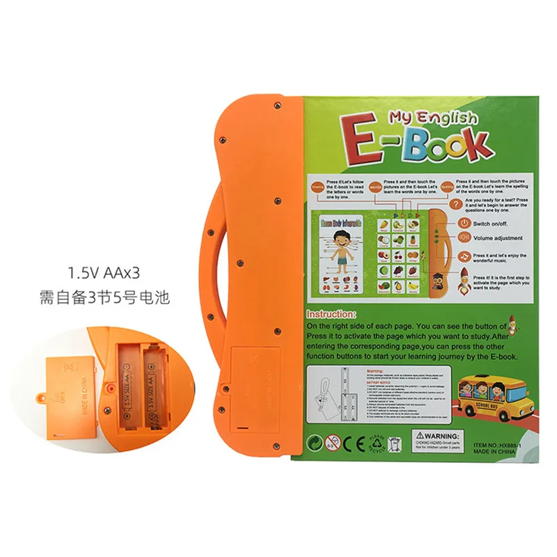 hot selling reading pen E-book  toy, Child early education intelligent book interactive toys