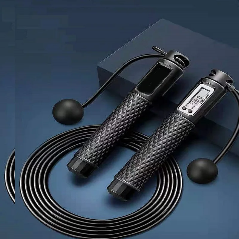 Умные калории для тренировок беспроводная пластиковая цифровая скакалка шарикоподшипник счетчик купить