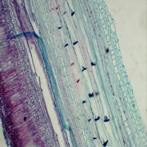 Botany Microscope Slides for Microscope (100pcs) Prepared Educational Prepared Slides Biology Science Education