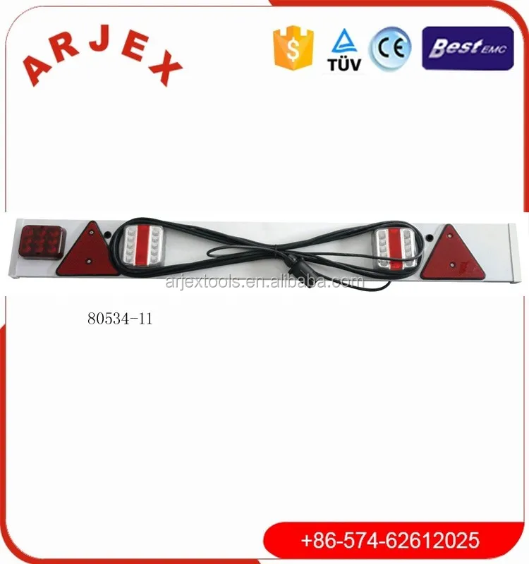 bicycle trailer light board