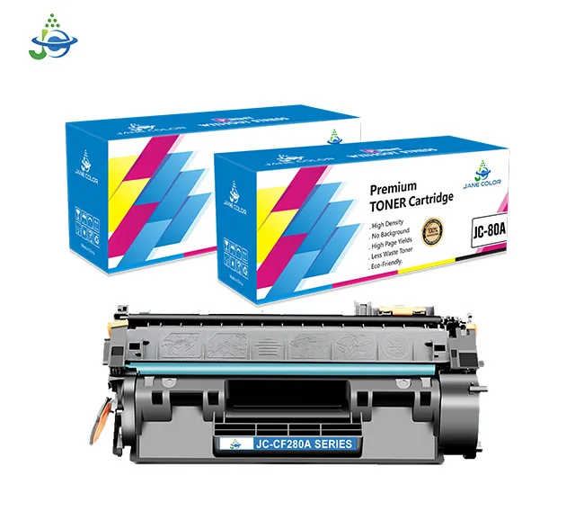 Jane Color For CF280A 80A 80X use for LaserJet Pro 400 M401a d n dn dw M425dn toner power for hp 80a for p toner chip trade hp m