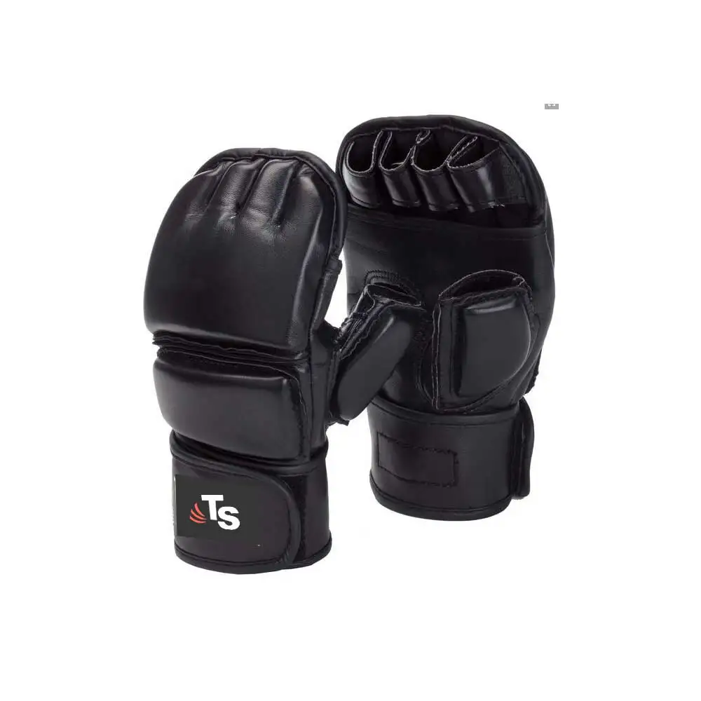 2024 High quality wholesale kids adults boxing training kick gloves custom logo half finger mma gloves