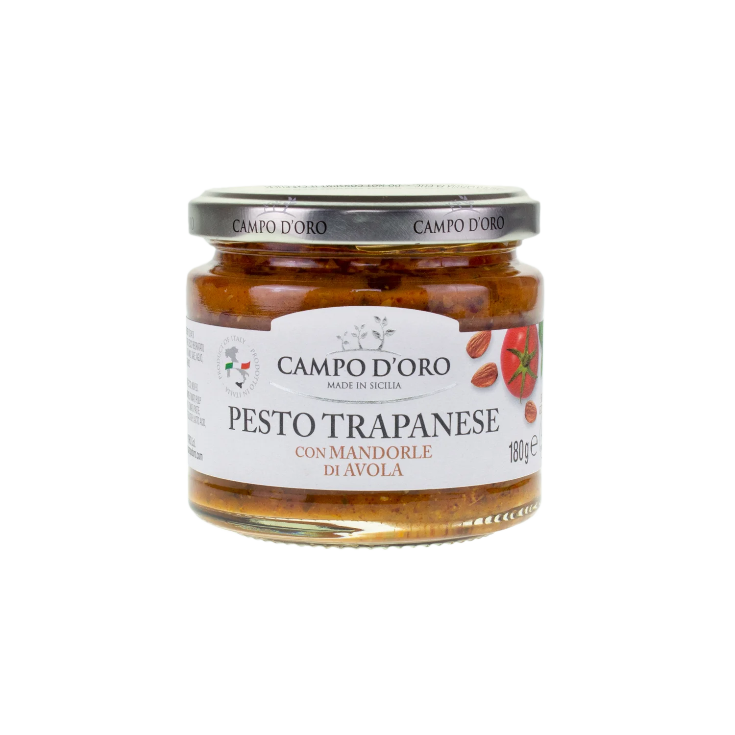 
Trapanese Pesto sauce with Almond from Avola 