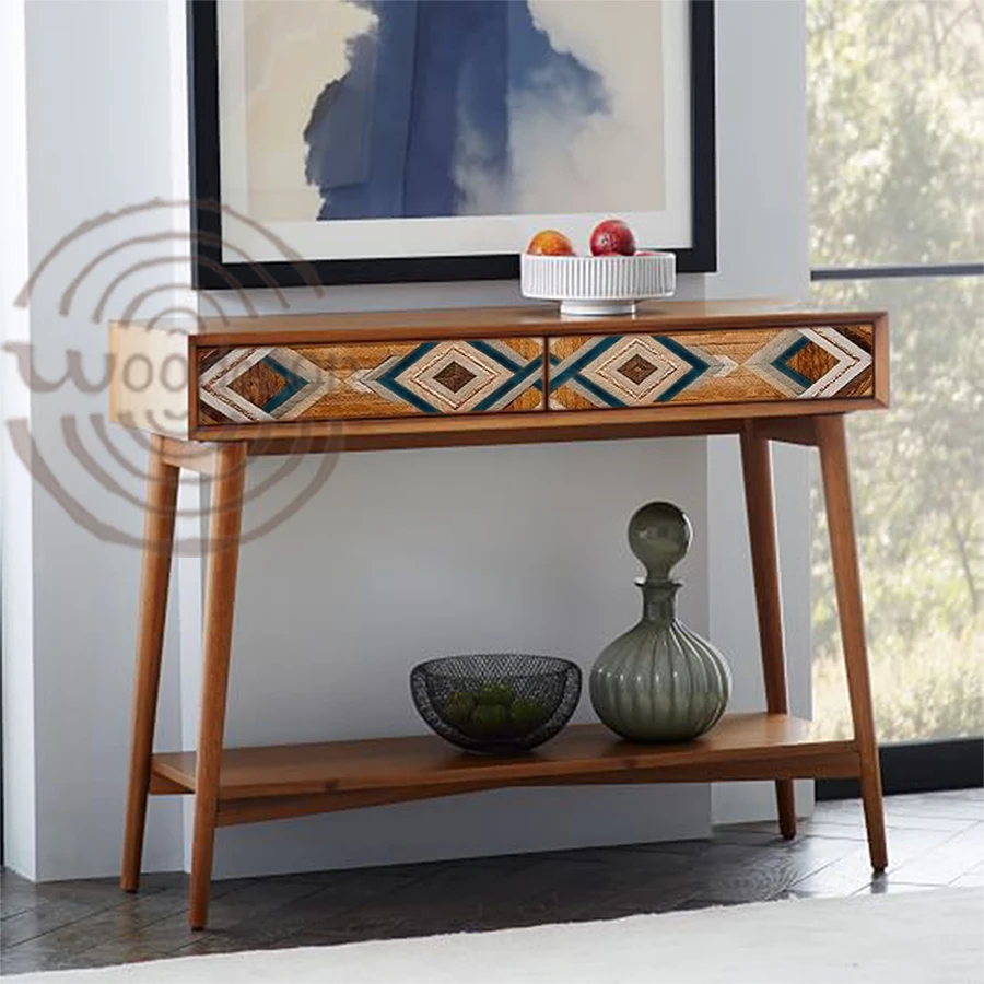 
New Design Makeup Table Modern Minimalist Solid Ash Wood Console Table For Living Room 