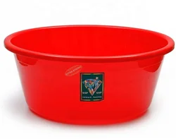 Heavy duty plastic basins