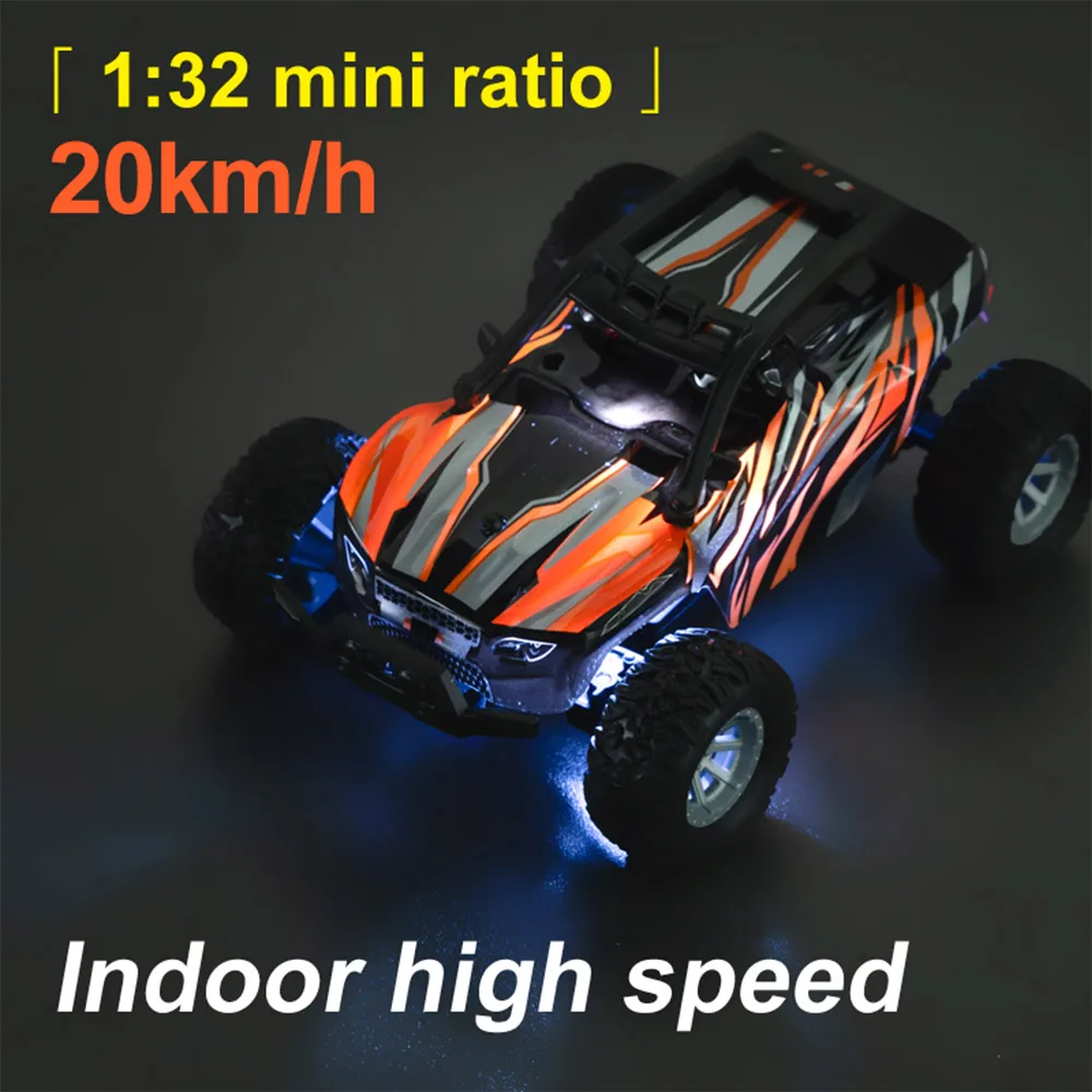 2.4G RC Car 1/32 Full Proportional Remote Control Truck Cross Country Mini RC Car 20KM/H High Speed Racing