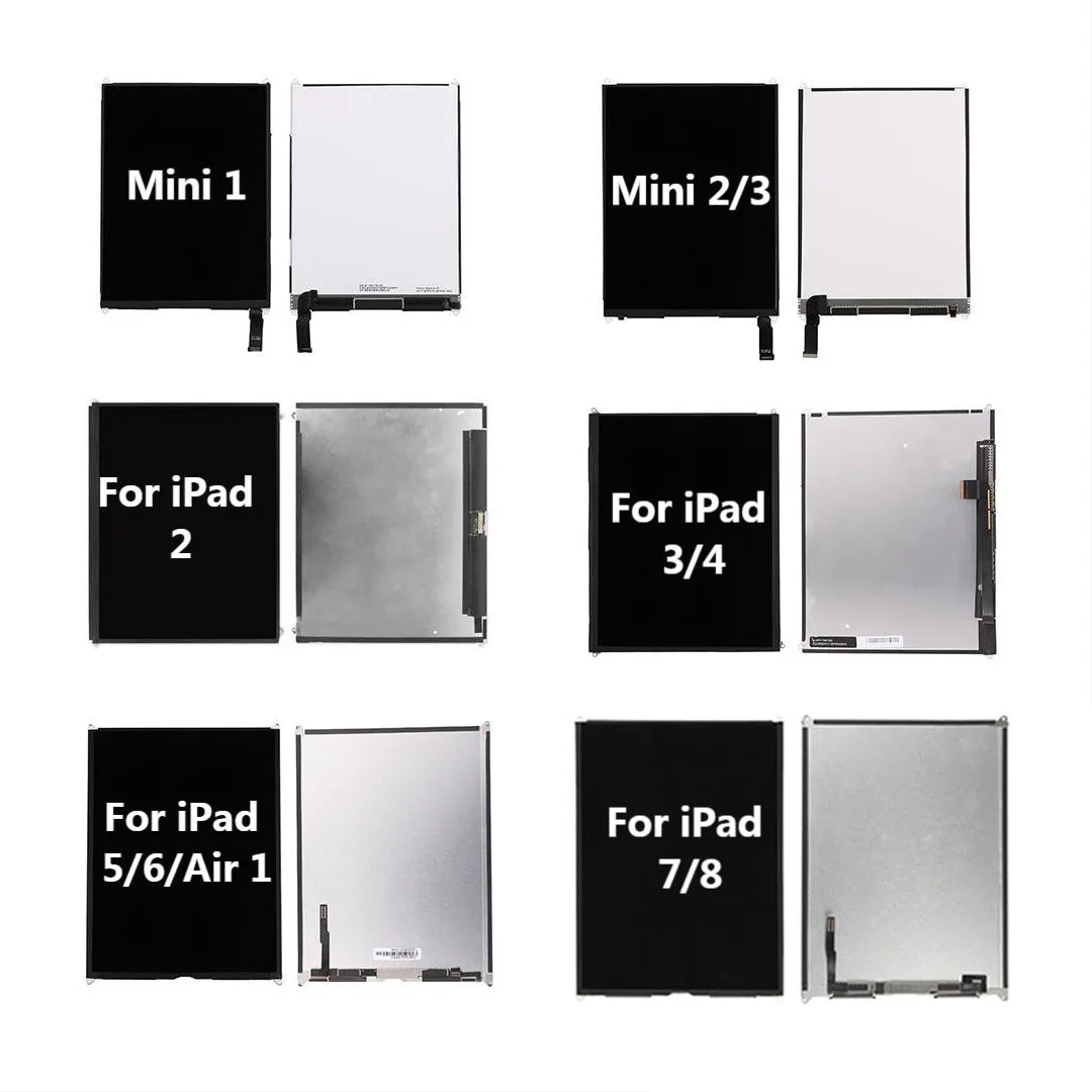 Для iPad LCD с оптовой ценой 2 3 4 5 6 7 8 Air Mini 1 A2197 A2200 A2198 Elekworld для