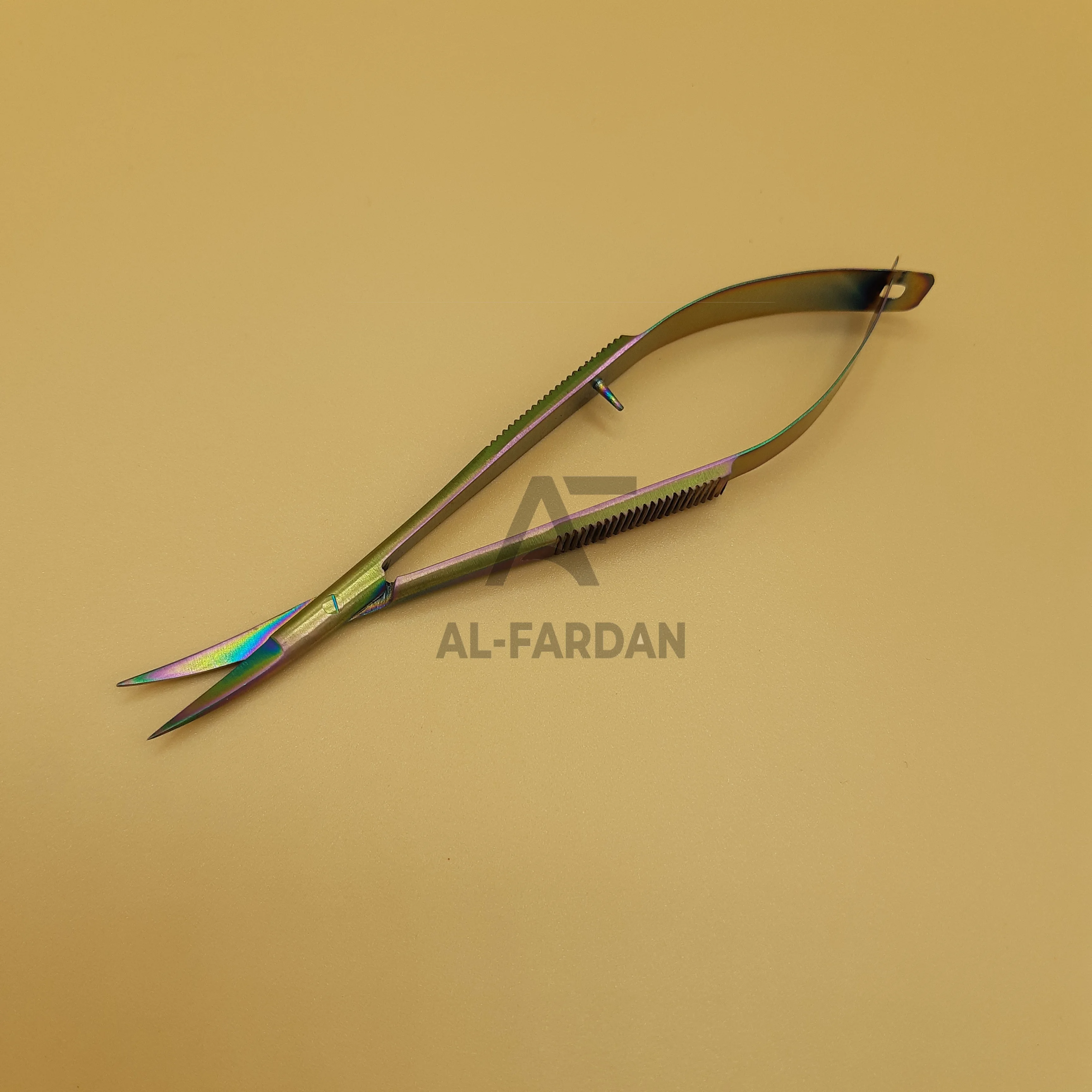 High Quality Spring Scissors Multi Function Sustainable Stainless Steel Gold Multi Color Custom Logo Russian Manicure Scissors