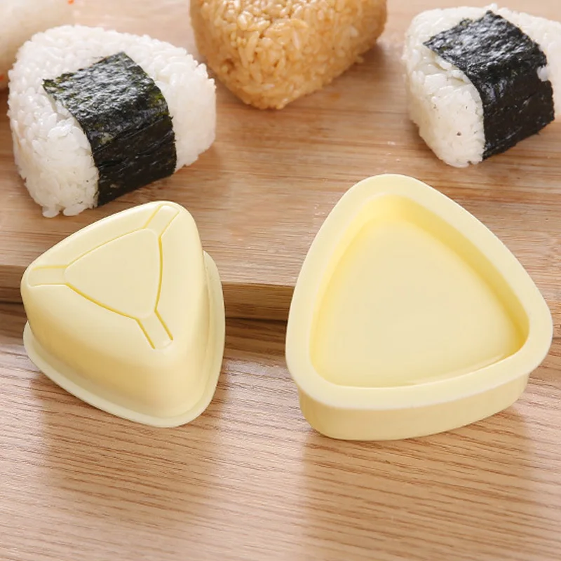 Высокая производительность пластиковый треугольный контейнер для пельменей детские формы суши бэнто шариков