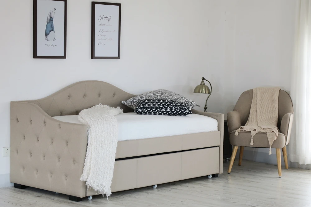 2019 Stephanie Day Bed with Pull Out Under the Bed Storage Drawers