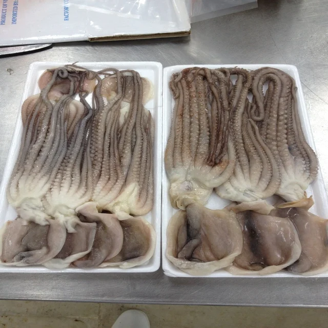 
FROZEN CUT POULP SQUID FROM VIET NAM 