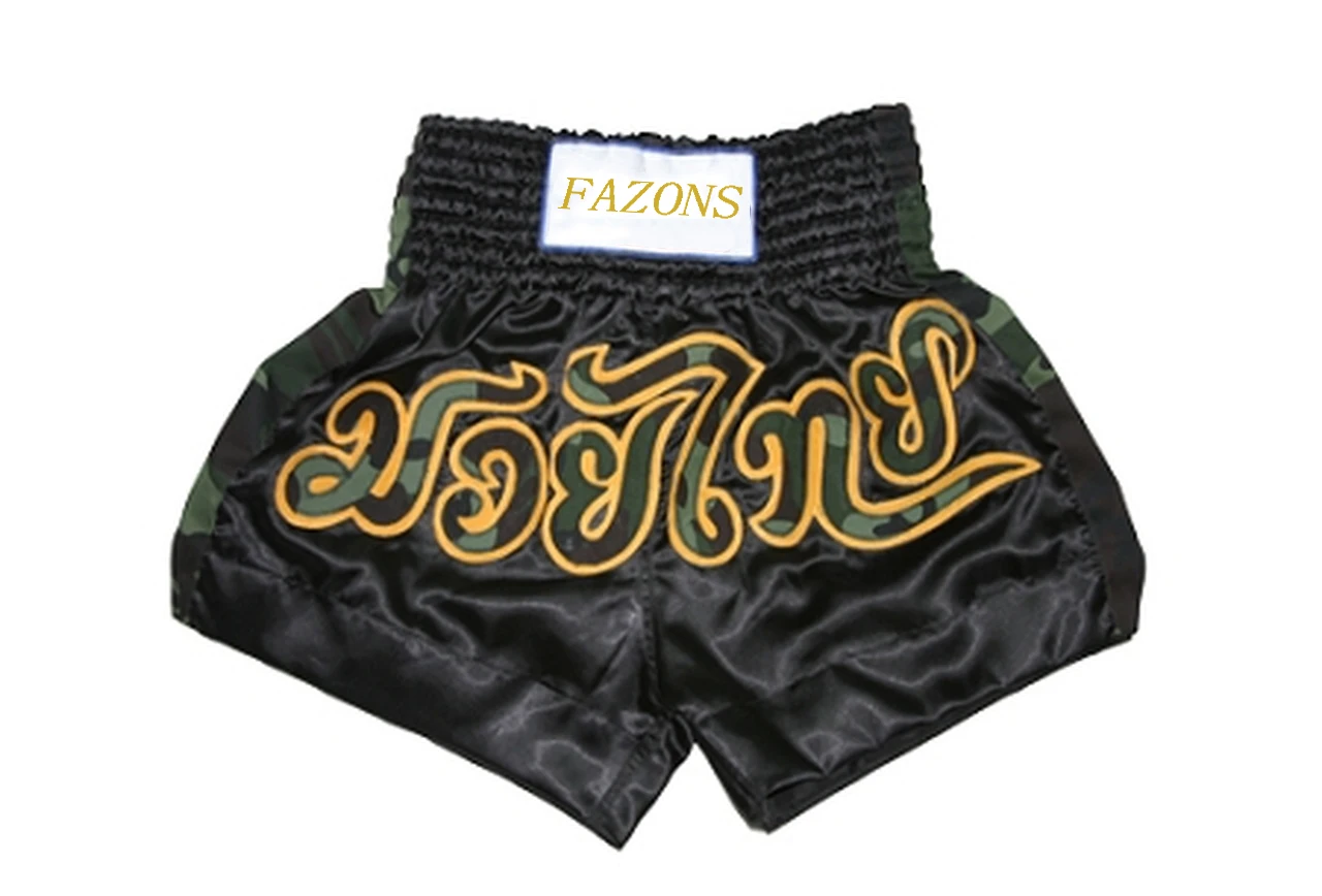 New Boxing Shorts MMA Kick Boxing Martial Arts Gear Muay Thai UFC Boxing Cage Grappling Shorts Wholesale