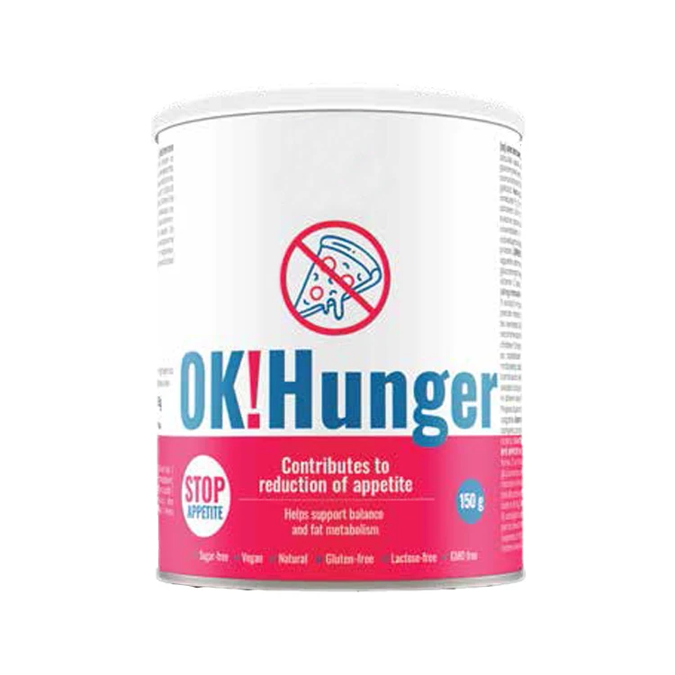 Собственная торговая марка, Оптовая поставка медицинских добавок, пищевая добавка Ok! Голодный порошок для коррекции веса тела