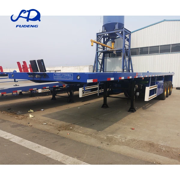 Skeleton container chassis trailer 3 axles 4axle semi trailers 20ft 40ft 60tons chassis skeletal semi  truck trailer for selling