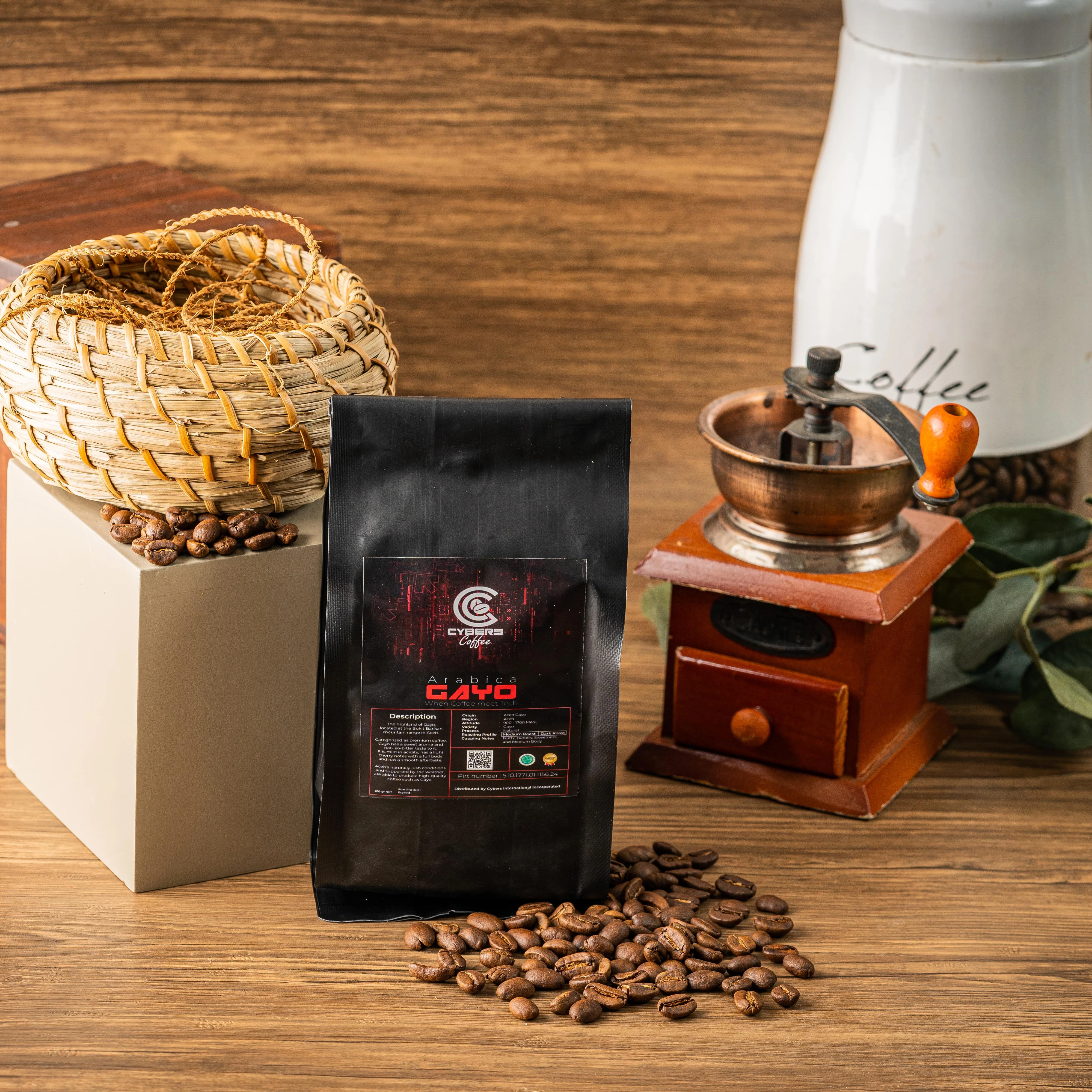 Кофе из Индонезии ARABICA GAYO 200 г
