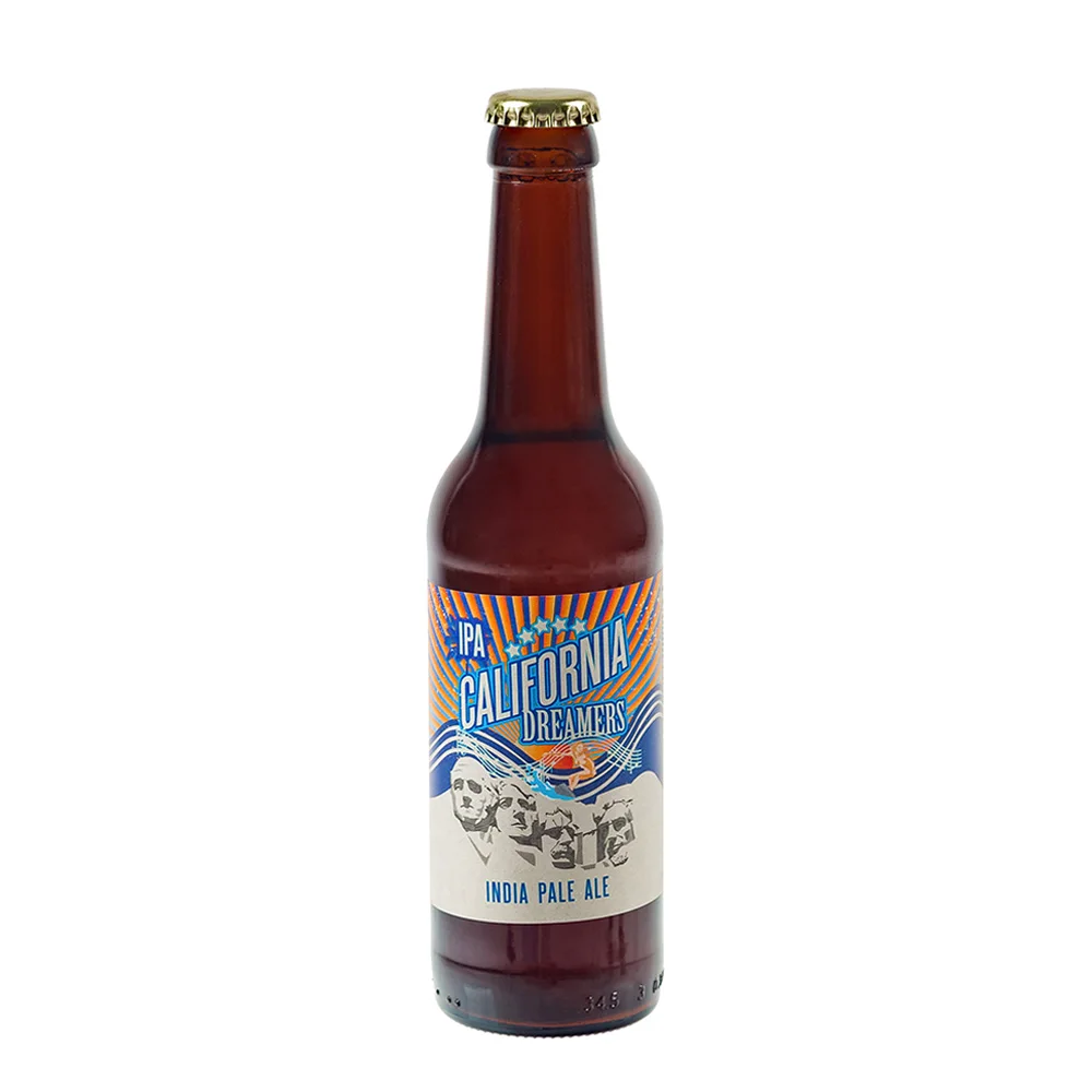 
High Quality IPA Indian Pale Ale Wheat Craft Beer California Dreamers 0.3L in glass bottles for Bars Cafe Restaurants good price 