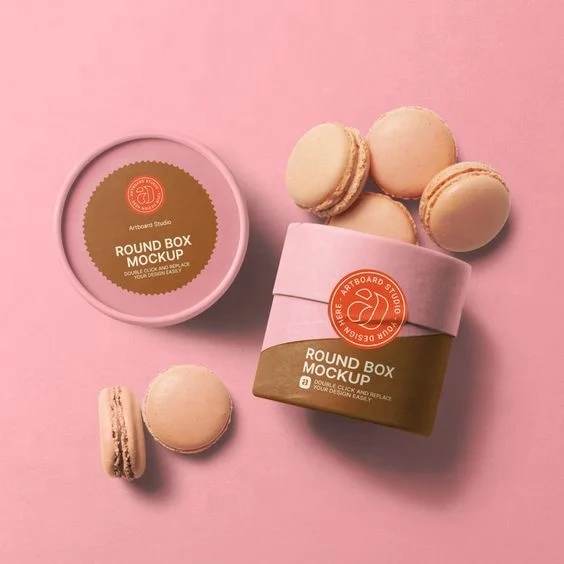 Печатная картонная пищевая бумага, банка для упаковки композитной бумаги с жестяной крышкой для закусок