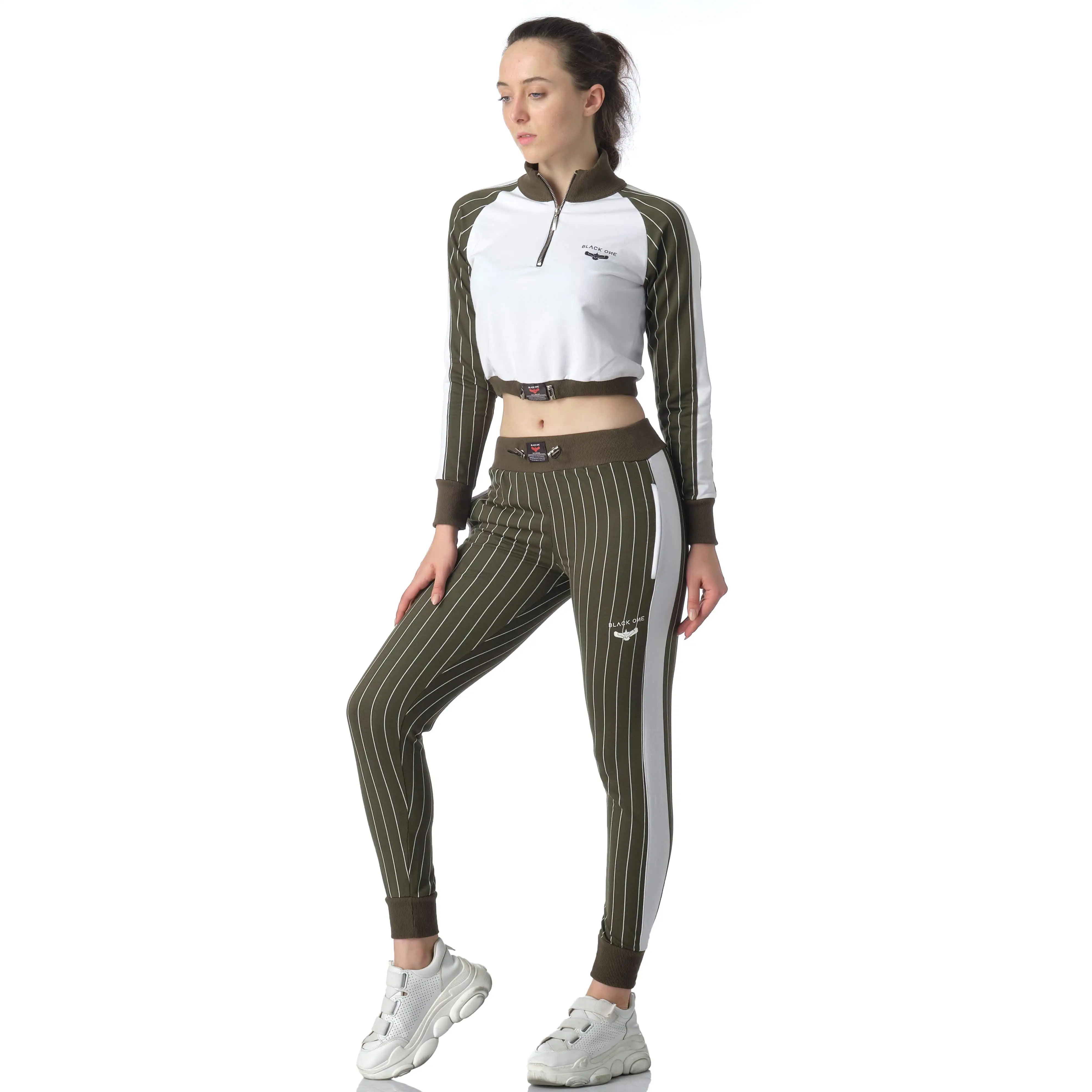 wholesale cheap New design high quality Custom Sports Tracksuits for Women Jogging wear Sportswear Tracksuit