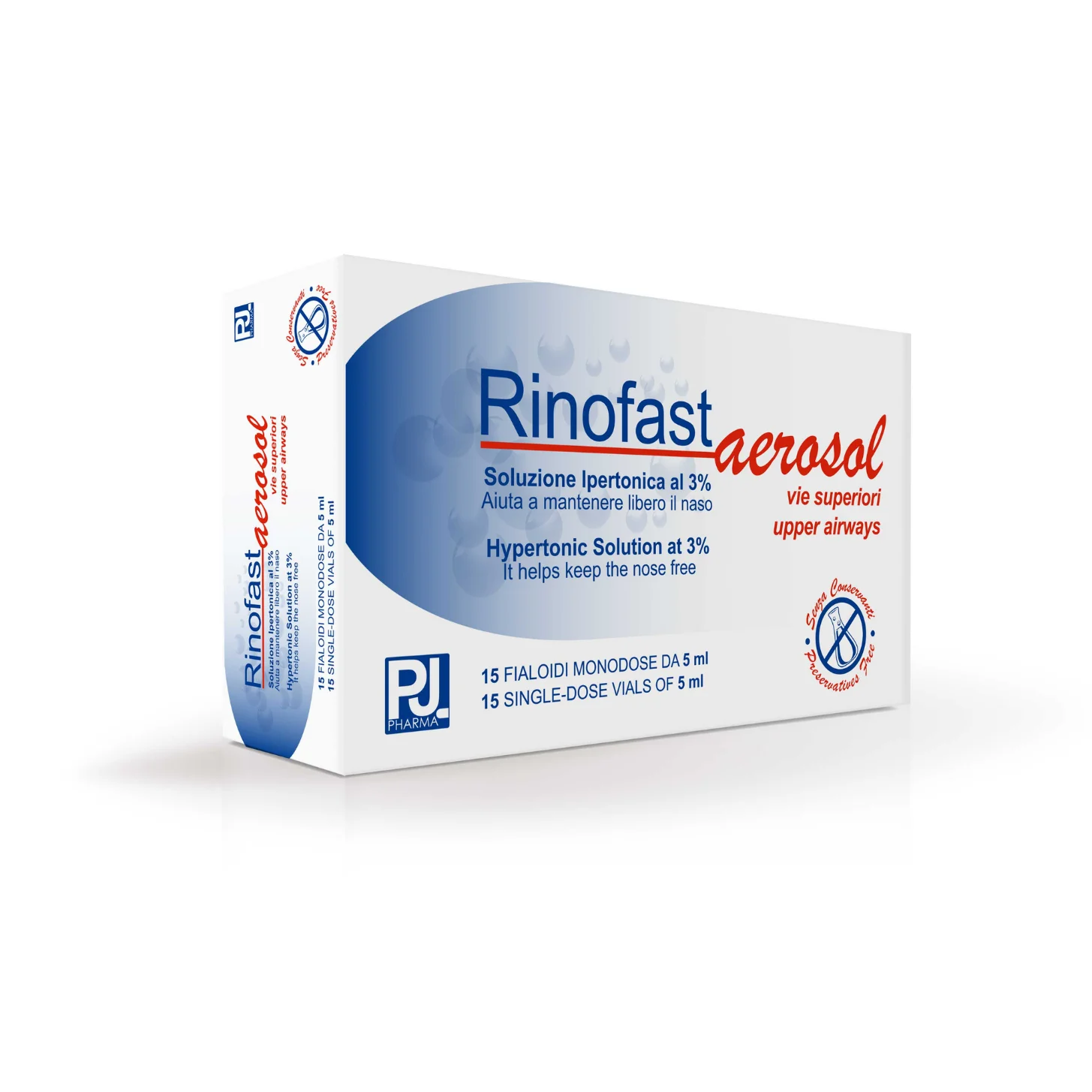 gruppo farmaimpresa (pjpharma) hot selling Top quality Italian medical device for nasal decongestion rinofast aerosol kit