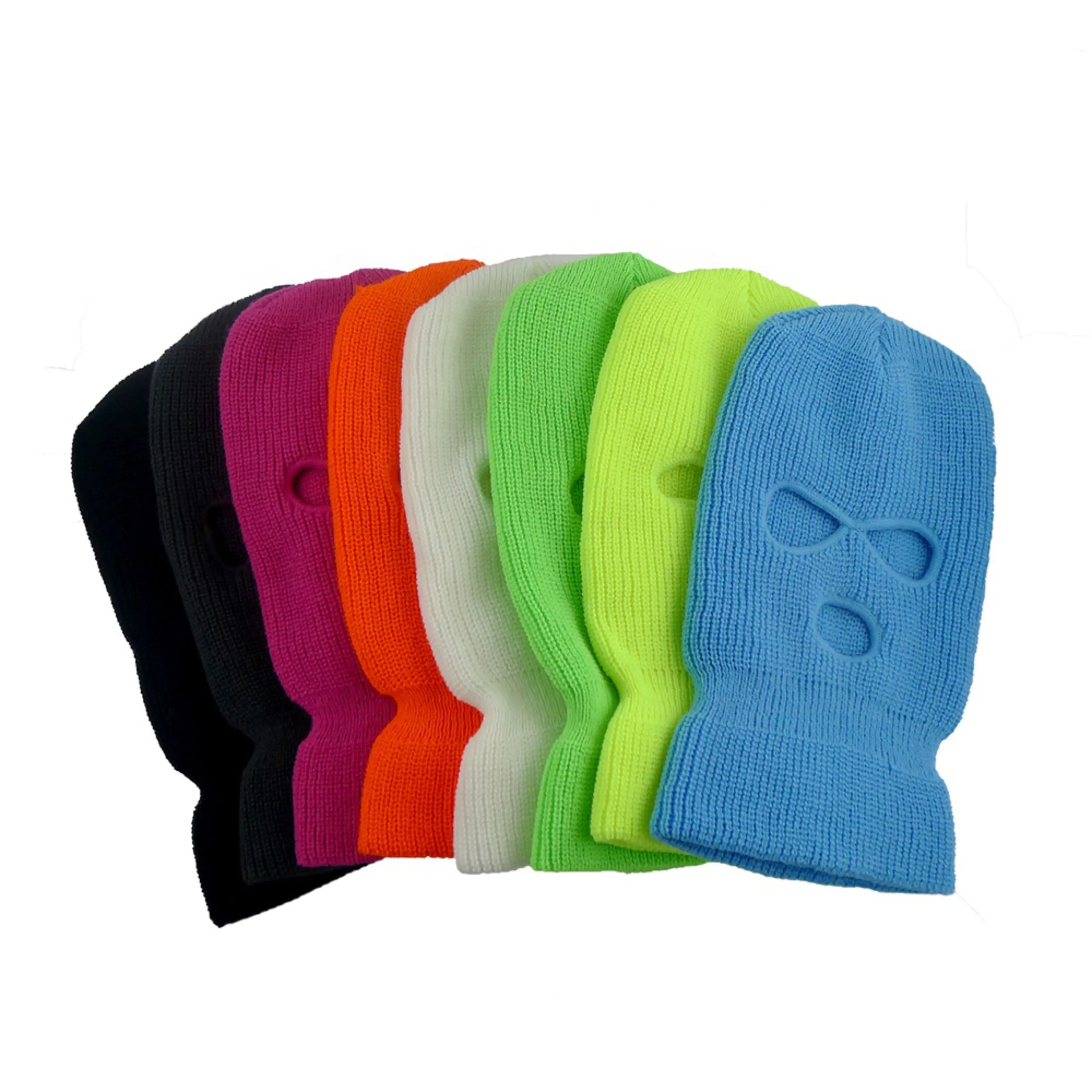 
 Шапка-бини с черным черепом и логотипом на заказ для мужчин и женщин, вязаные шапки  