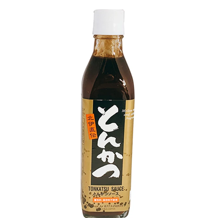 Seasoning liquid Japanese style vegetarian shrimp sauce in bottle