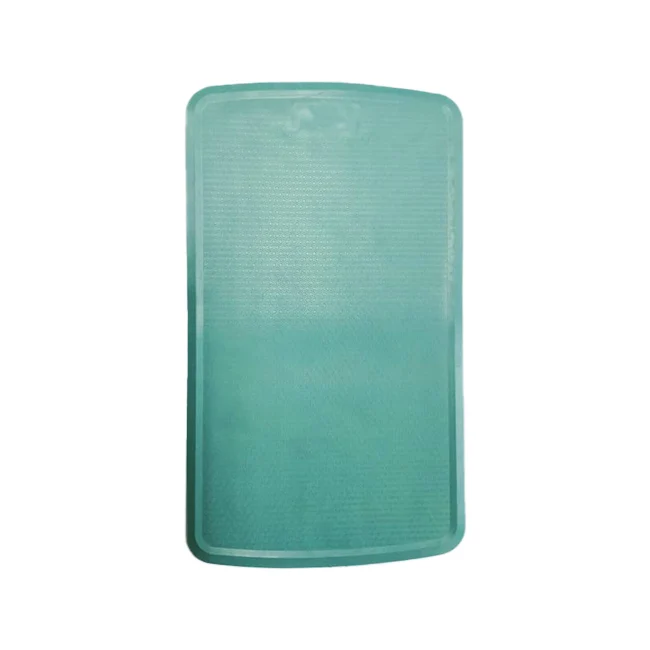 Natural Rubber Bath Mat Aqua Blue Bright Color Mat Bathtub Mat to Prevent Slippery During Bath Shipped From Penang Malaysia