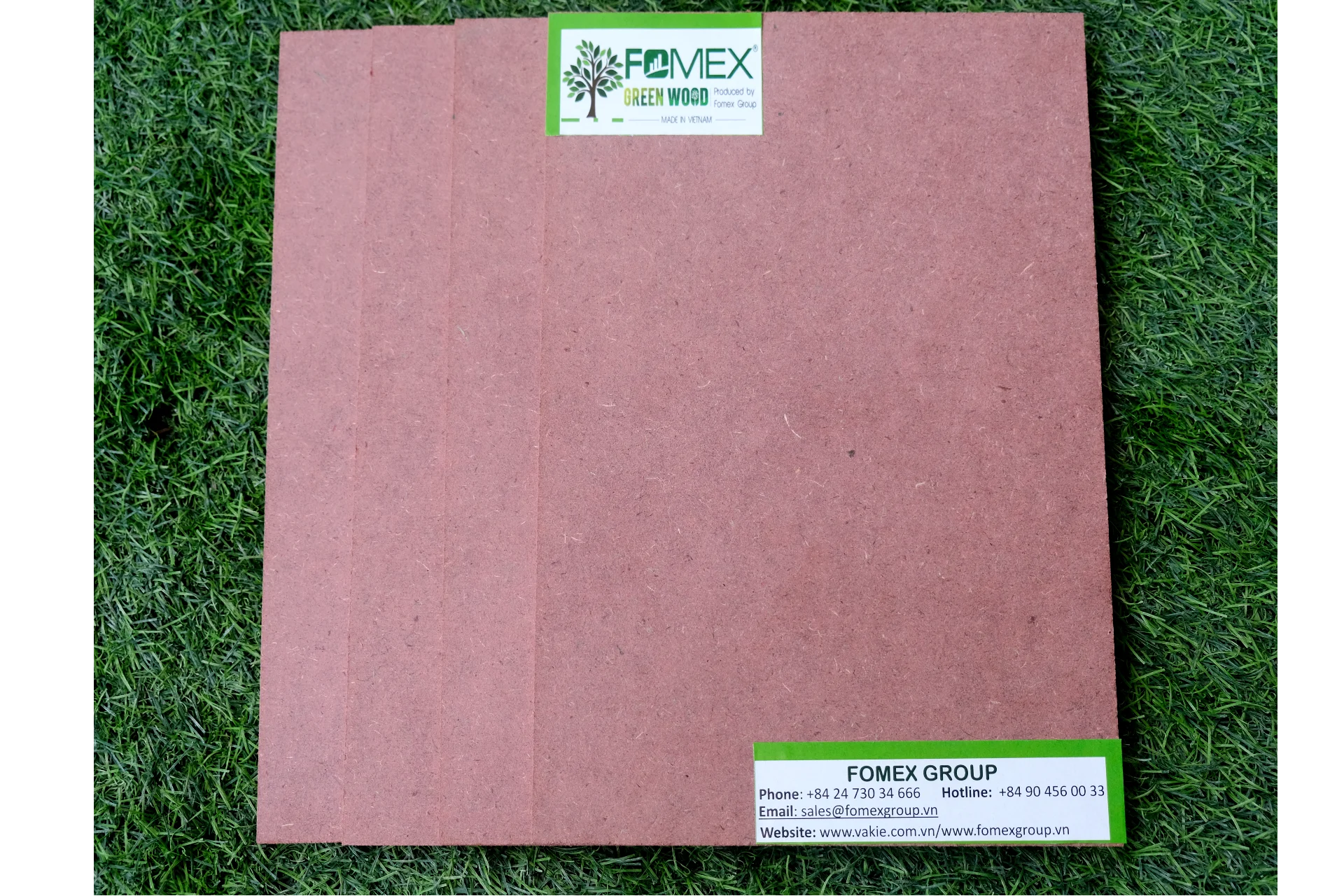 Top quality best price MDF (HMR) Pink Made in Vietnam E2 Glue