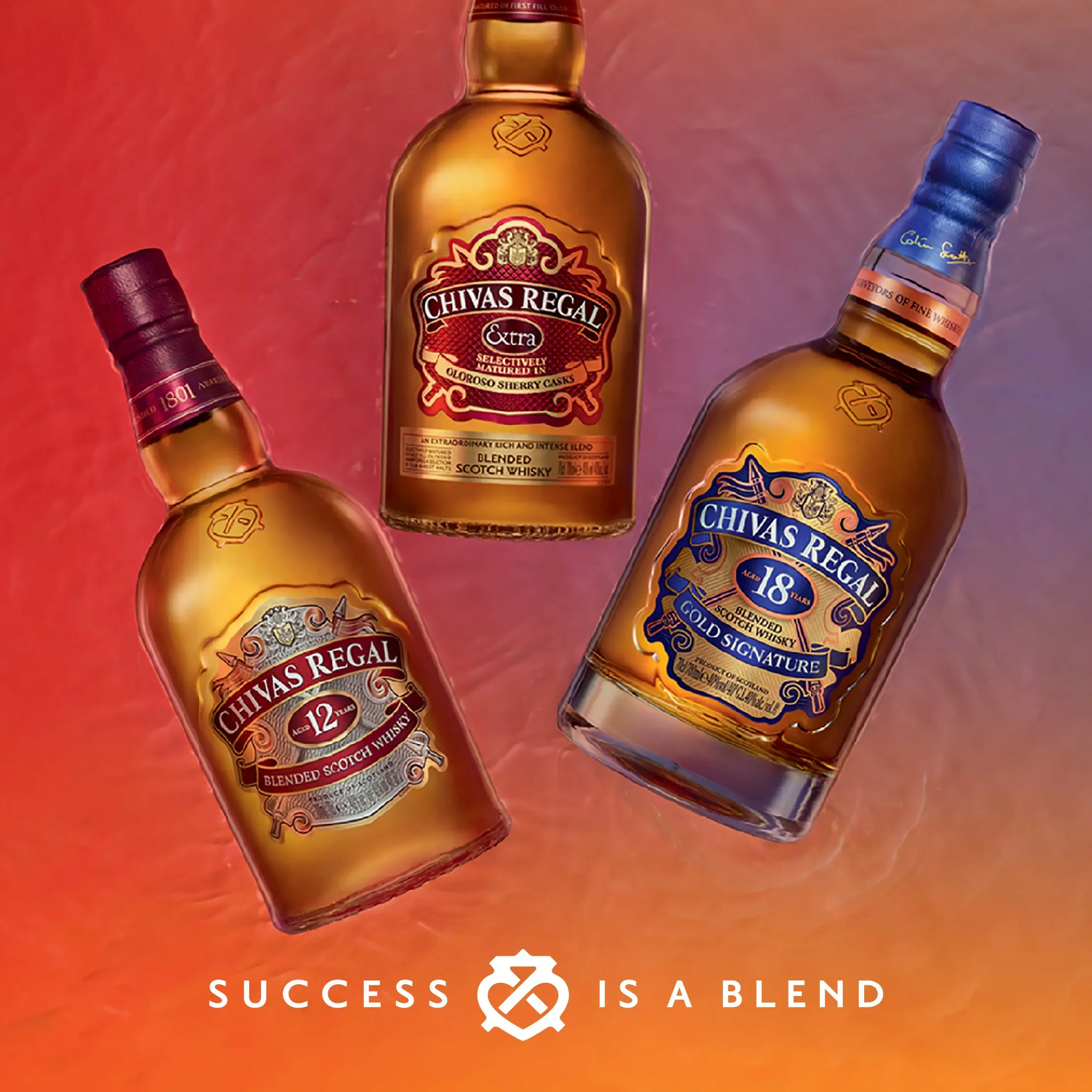 
Scotland Wholesale Wine Bottles 1l Creamy Honey Distilled Malts Grains Red Lebal Whisky with 40% Alcohol 