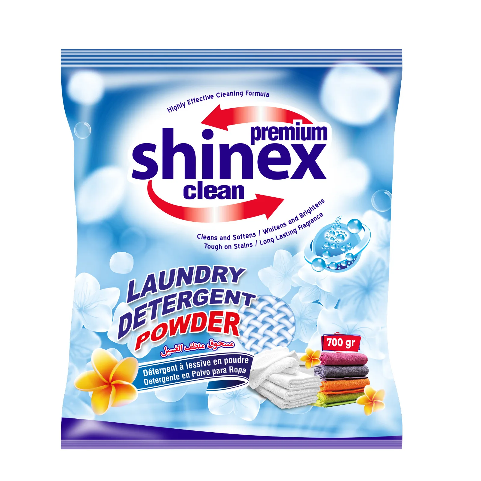 Hand Washing Powder Detergent for Laundry Washing 100g 700g 1000g High Foam Low density  with Strong Perfume made in Turkey