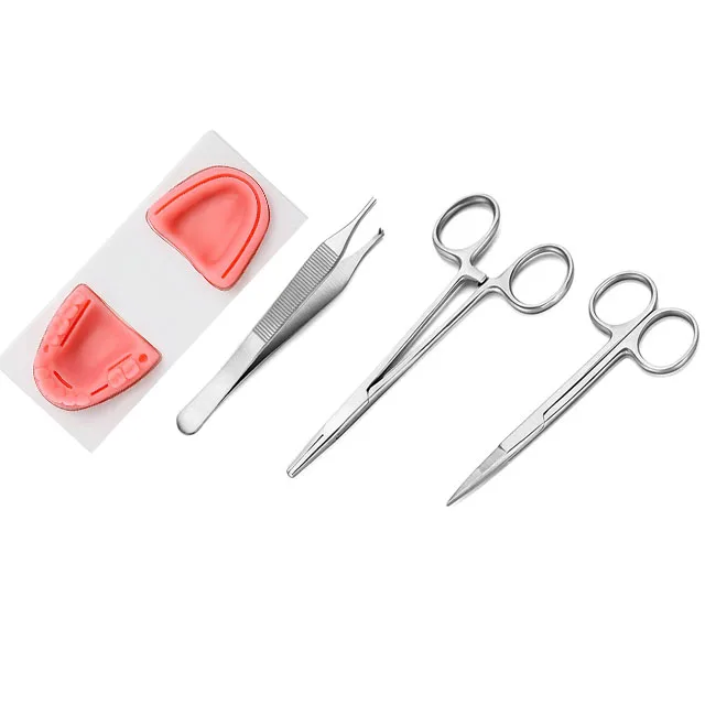 Premium Custom Logo Dental Instrument Suture Kit with Dental Pad Professional Quality Elegant Packaging for Dentist Training