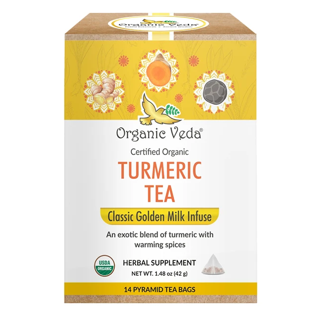 Certified Organic Curcmo Turmeric Golden Tea Wholesale Supply