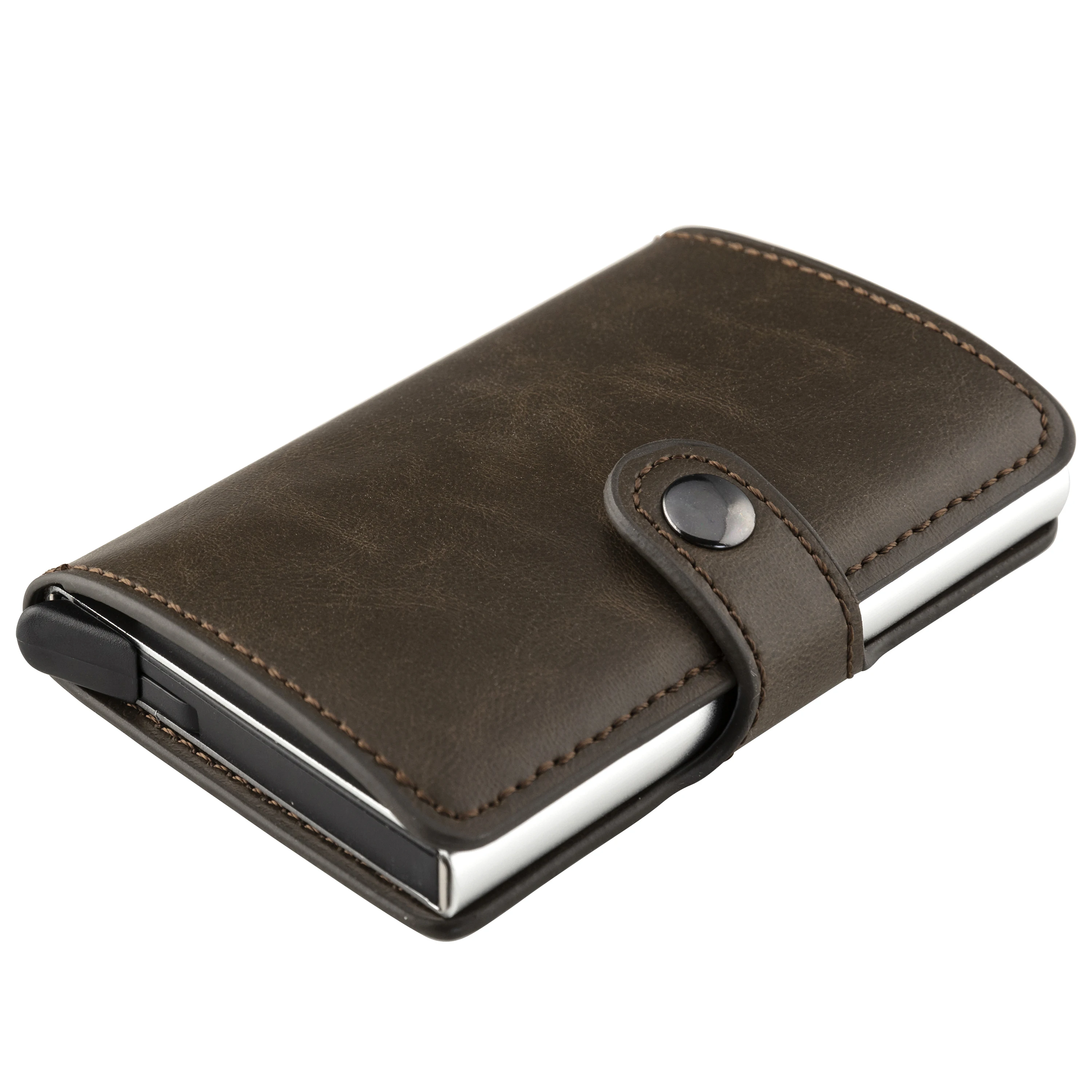 Выдвижные кошельки из натуральной кожи