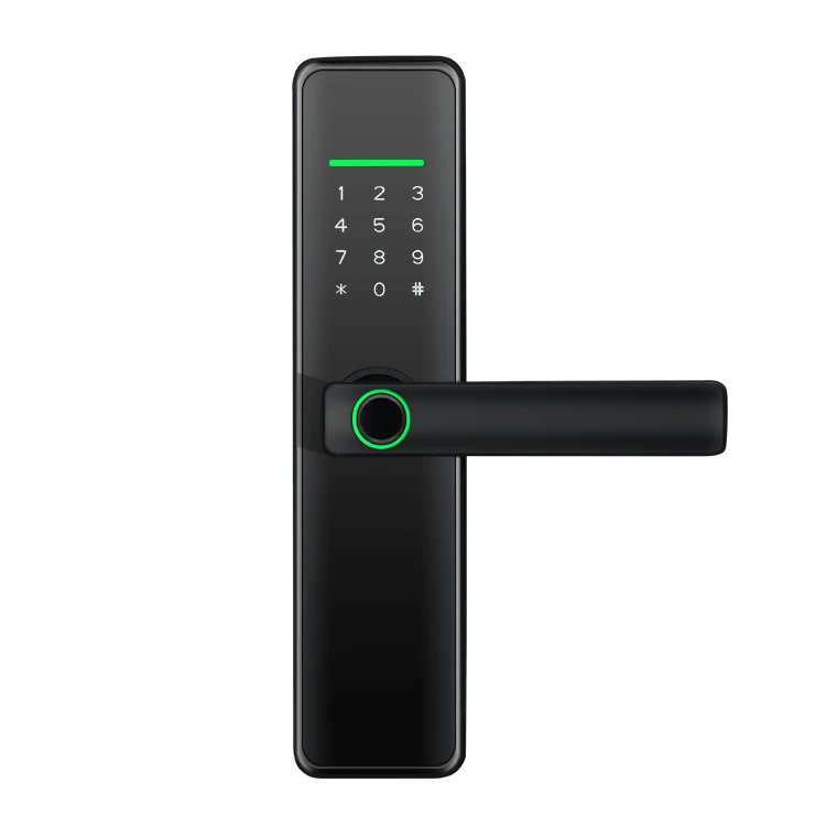 High Security Anti Theft Smart Door Lock Intelligent Electronic Fingerprint Wifi App Smart Lock For Hotel And Smart Home
