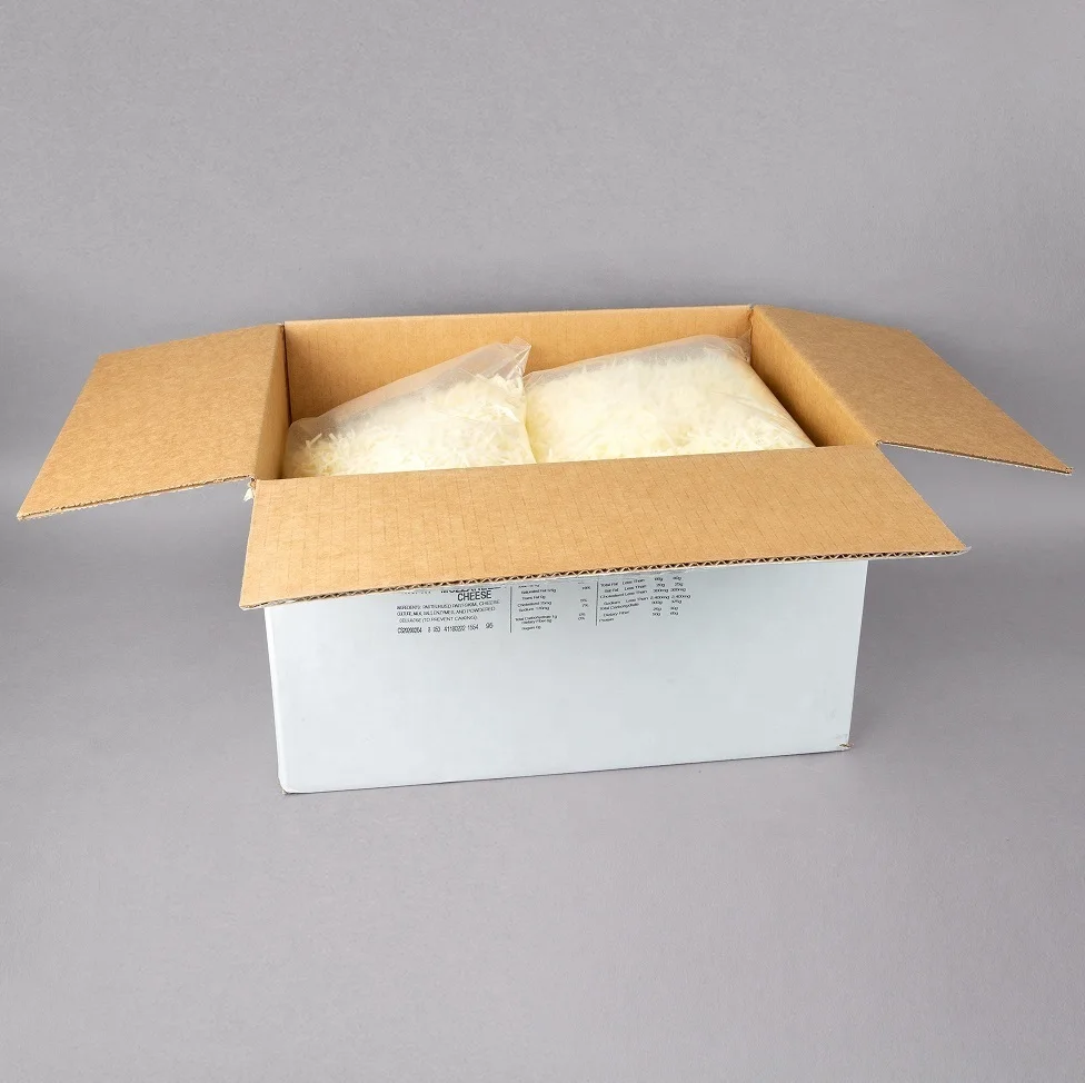 Блочный измельченный сыр Mozzarella