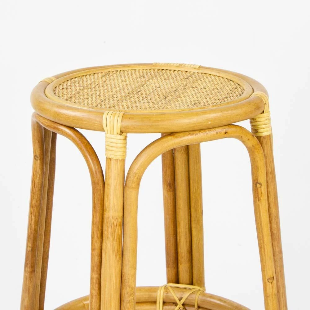 New Rattan Stool Chair Furniture, Rattan Bar Stool Wholesale in Vietnam
