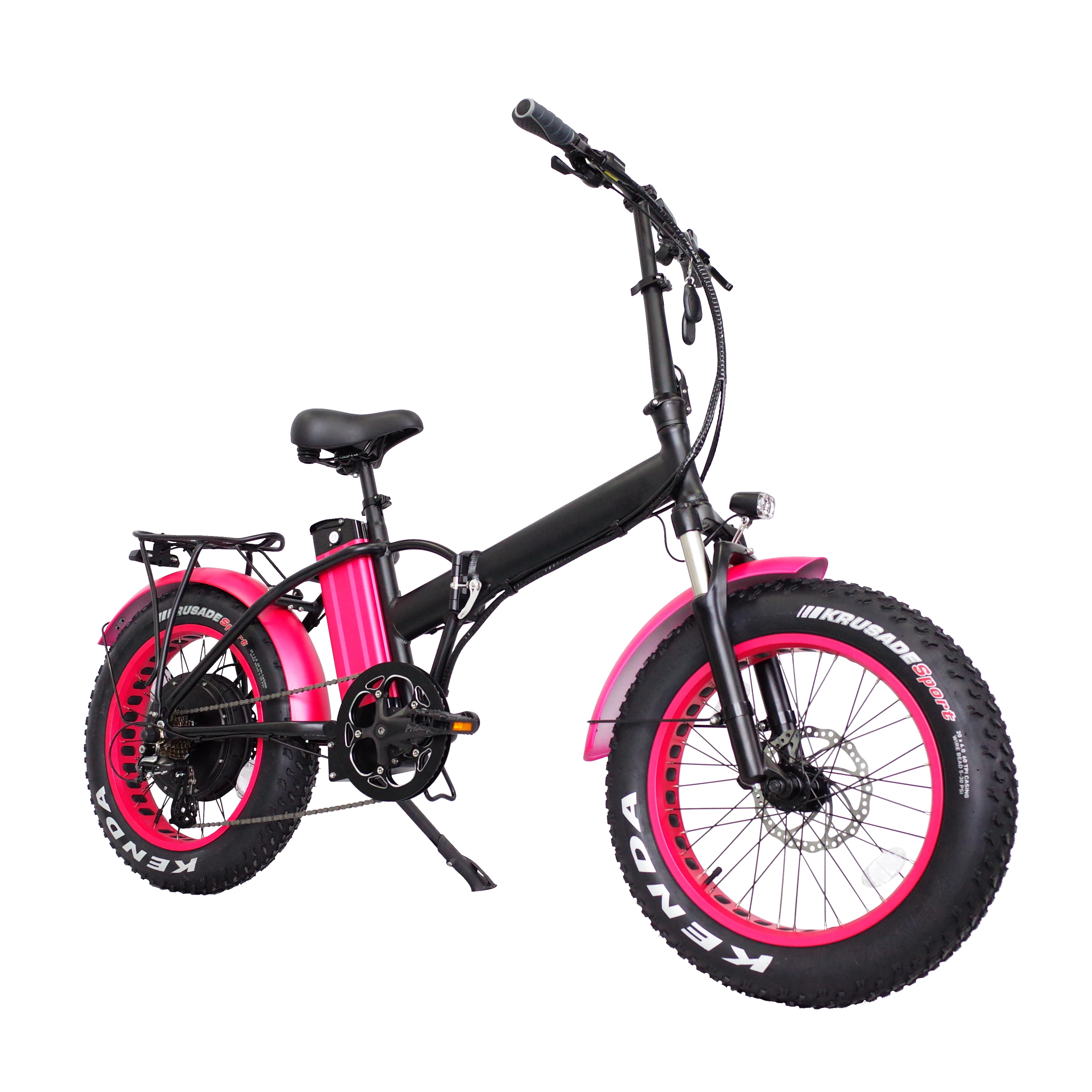 20 Inch Fat tire Folding 1000W Electric Bike with eu warehouse