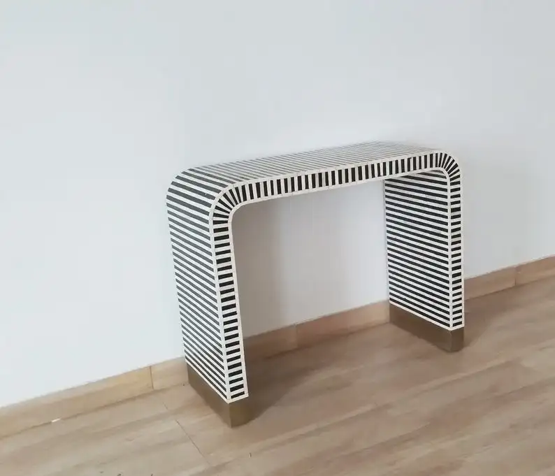 Best Quality Bone Inlay Console Tables Luxury Side Table For Living Room Console Table Furniture