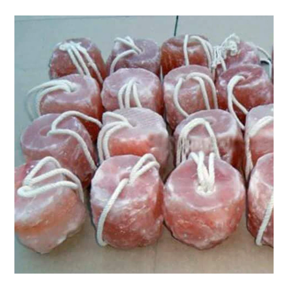 Cattle Animal lick Salt for nutrition feed 100% Natural Pure Himalayan Salt Rope blocked cattle salt licks