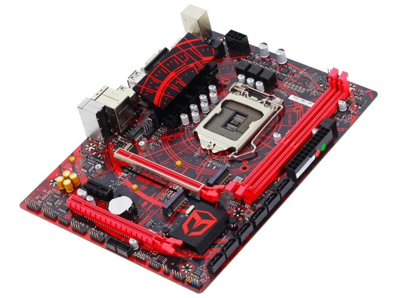  Материнская плата Maxsun MS-Milestone B460M 32 ГБ DDR4 2933 МГц два порта M.2 игровая материнская B460