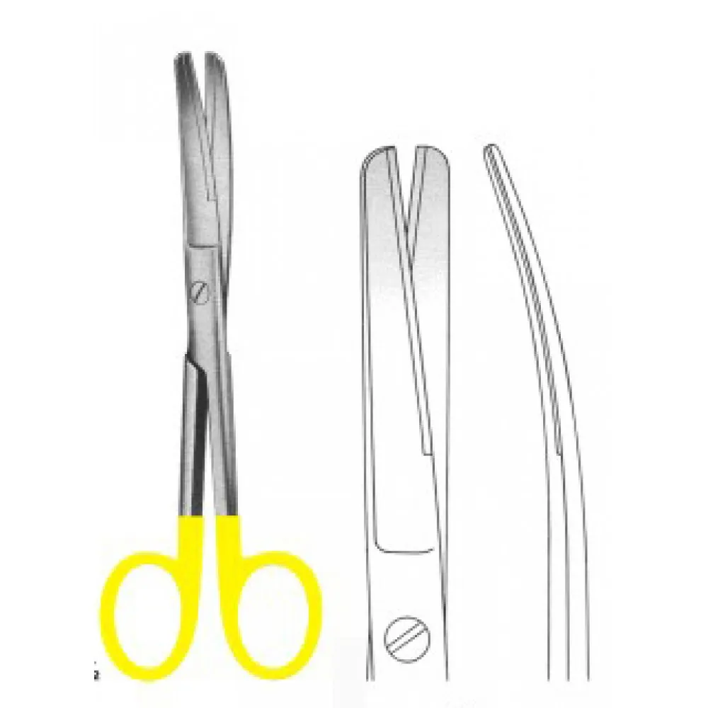 
Scissors With Tungsten Carbide Inserts Mayo Lexer Straight 16Cm 