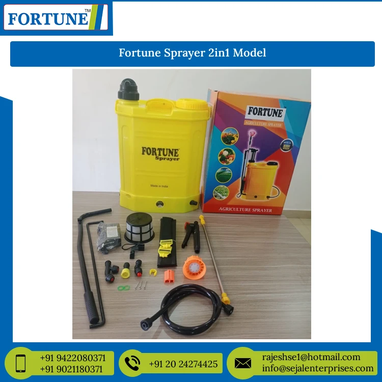 Wholesale Price Longlasting Material 2in 1 Battery Operated Agriculture Sprayer Pump