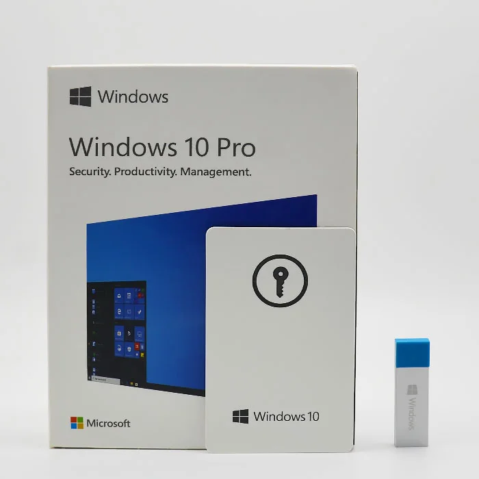 Software Windows 10 Pro 64 bit worldwide USB FPP Retail Box