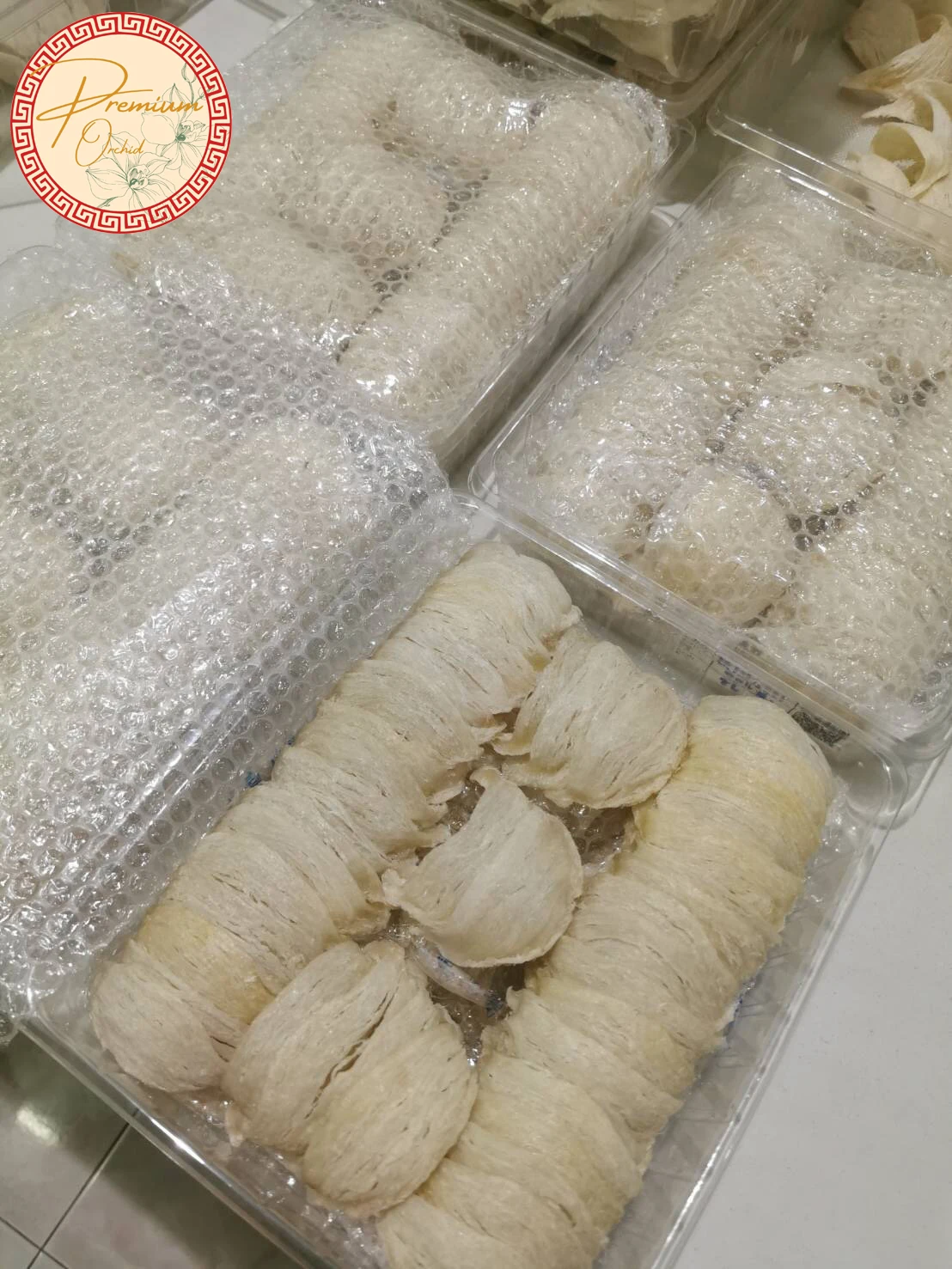 Premium Orchid 100% Premium Quality Edible Dried Bird Nest from Thailand