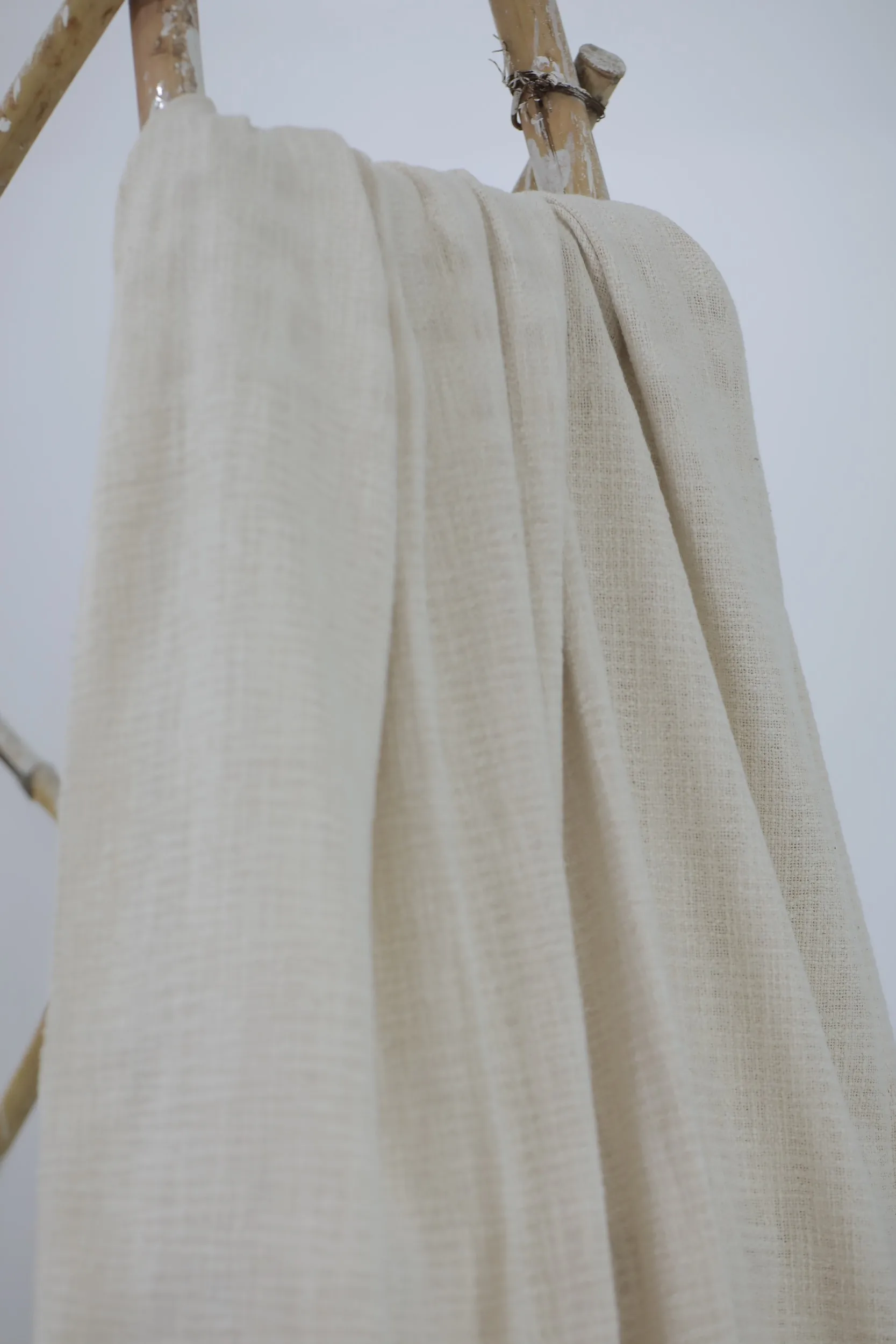 Large Throw Blanket Handloomed Bed Runner Cotton Beach Blanket Tasseled Wrap Blanket Indian Handmade Plain Throws For Sofa